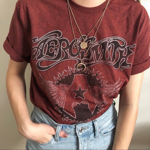 Tops - AEROSMITH BAND TEE
